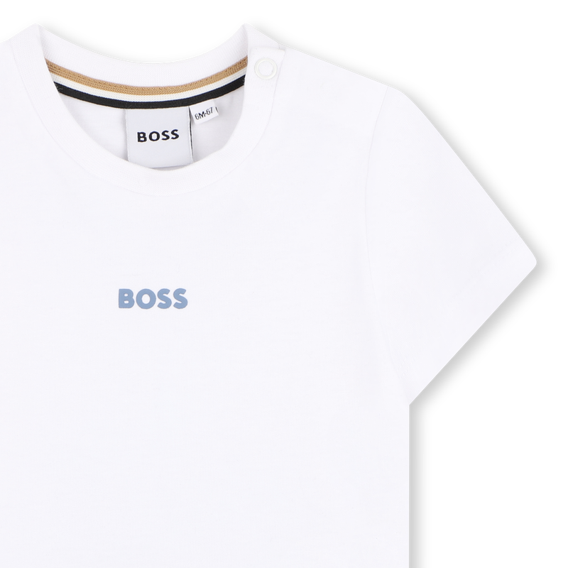 TEE-SHIRT MANCHES COURTES BOSS 
                        GARCON