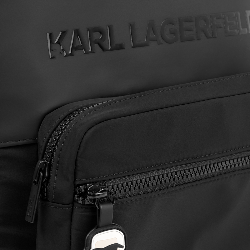 Sac &agrave; dos avec sigle en relief KARL LAGERFELD KIDS 
                        GARCON