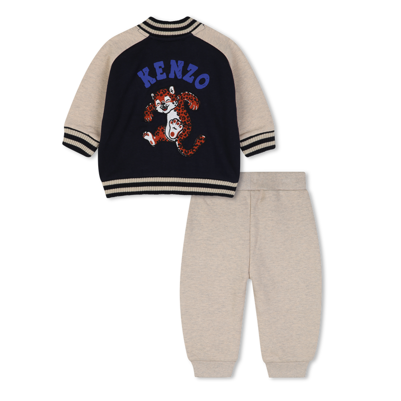 Ensemble cardigan et pantalon KENZO KIDS 
                        GARCON