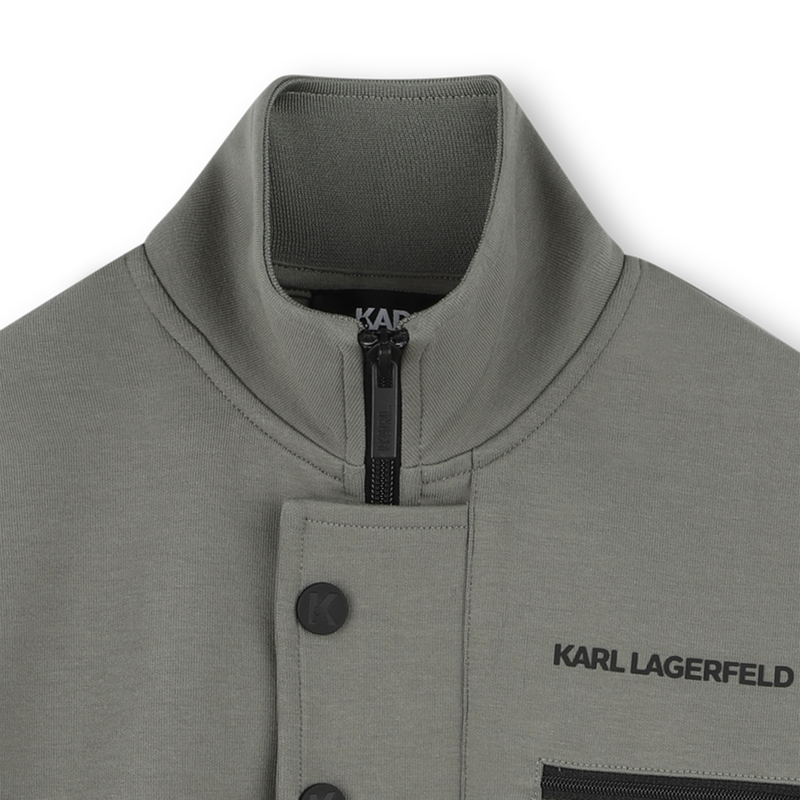 Cardigan de jogging KARL LAGERFELD KIDS 
                        GARCON