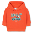 Sweat-shirt &agrave; capuche en molleton TIMBERLAND 
                    GARCON