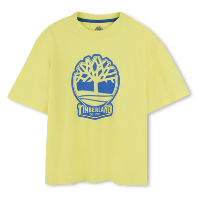 Tweekleurig T-shirt met logo TIMBERLAND BOY