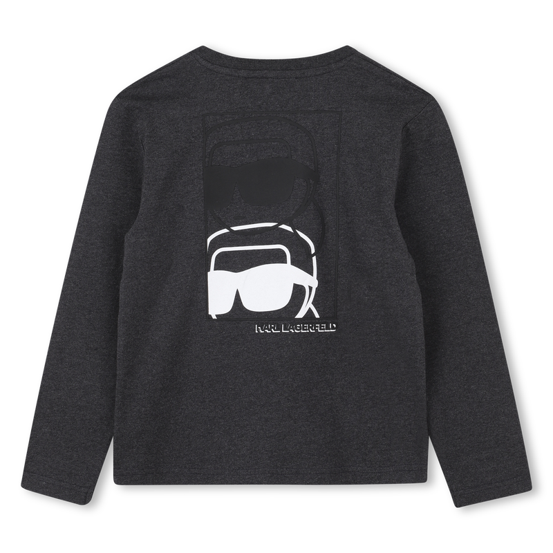 T-shirt met lange mouwen KARL LAGERFELD KIDS 
                        BOY
