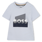 Tee-shirt manches courtes, BLEU TENDRE, hi-res