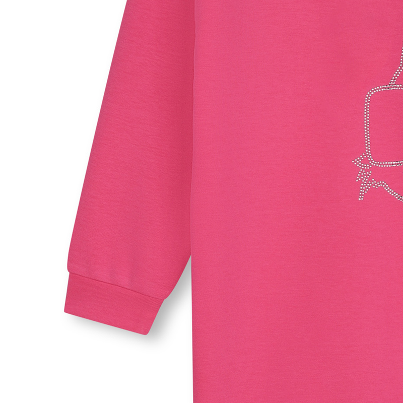 Robe droite avec strass KARL LAGERFELD KIDS 
                        FILLE