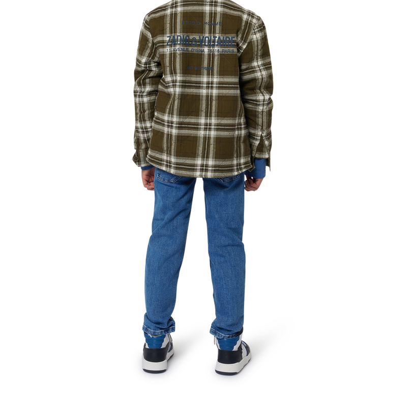 Chemise matelass&eacute;e en coton ZADIG & VOLTAIRE 
                        GARCON