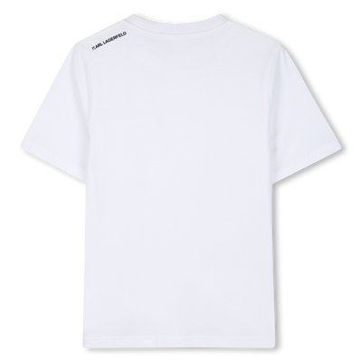 LOT DE 2 T-SHIRTS MANCHES COURTES KARL LAGERFELD KIDS GARCON