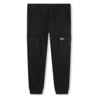 Katoenen broek met zakken DKNY 
                    BOY