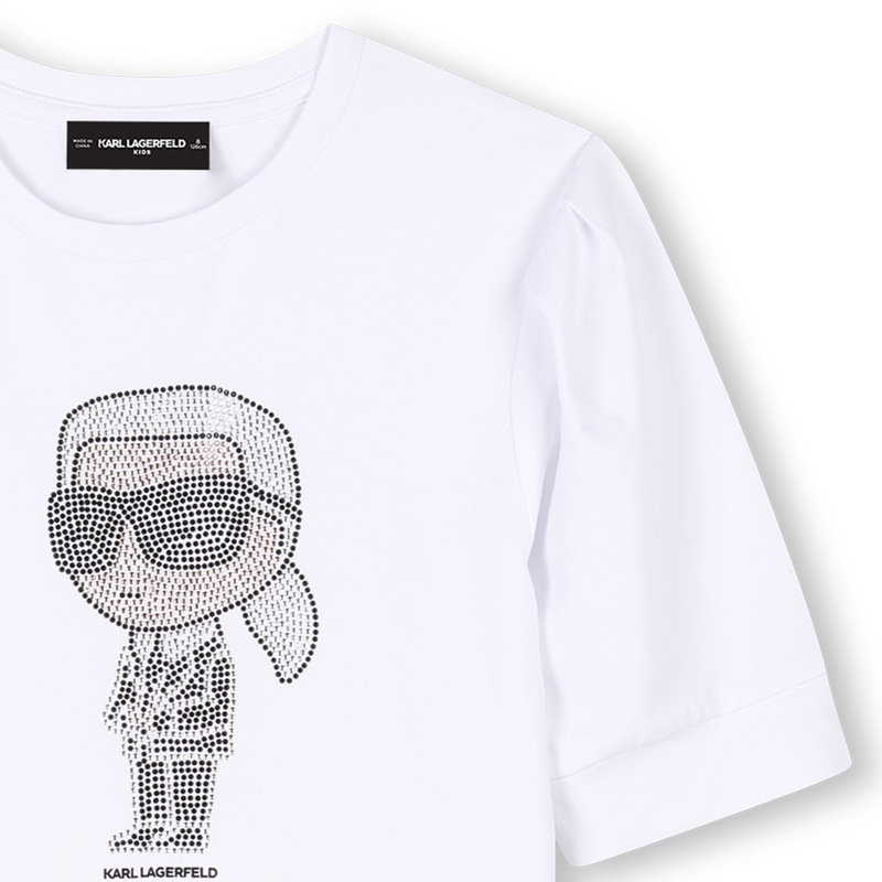 Robe &agrave; manches courtes KARL LAGERFELD KIDS 
                        FILLE