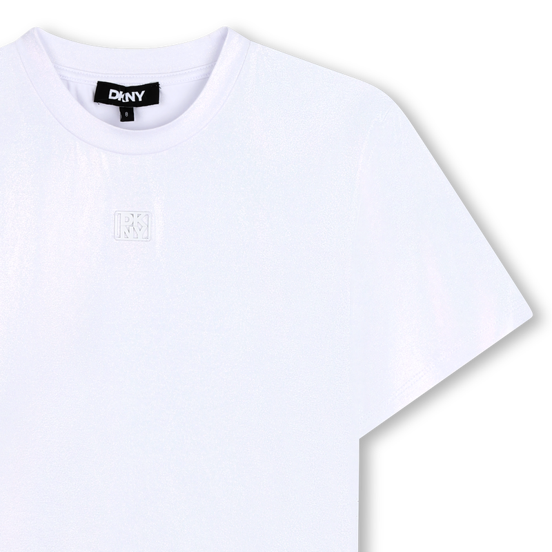 T-SHIRT MANCHES COURTES DKNY 
                        FILLE