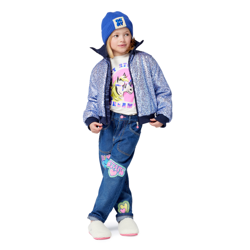 Jas met pailletten BILLIEBLUSH 
                        GIRL