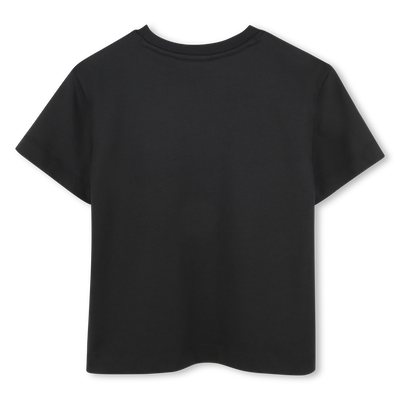 T-shirt sigle clout&eacute; HUGO FILLE