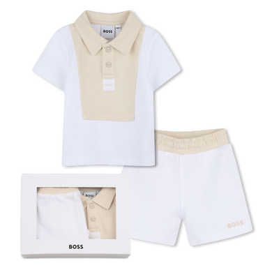 ENSEMBLE POLO + SHORT BOSS GARCON