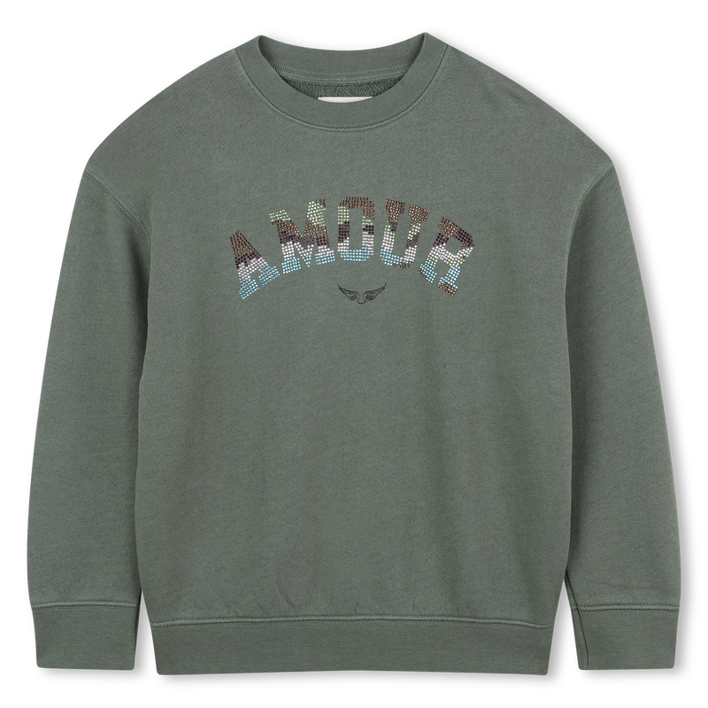 Gem&ecirc;leerd sweatshirt ZADIG & VOLTAIRE 
                        GIRL