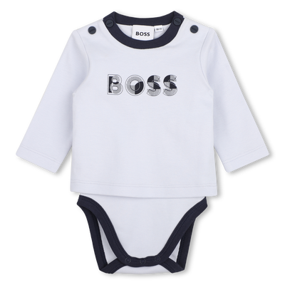 Ensemble body, bavoir et bonnet BOSS GARCON