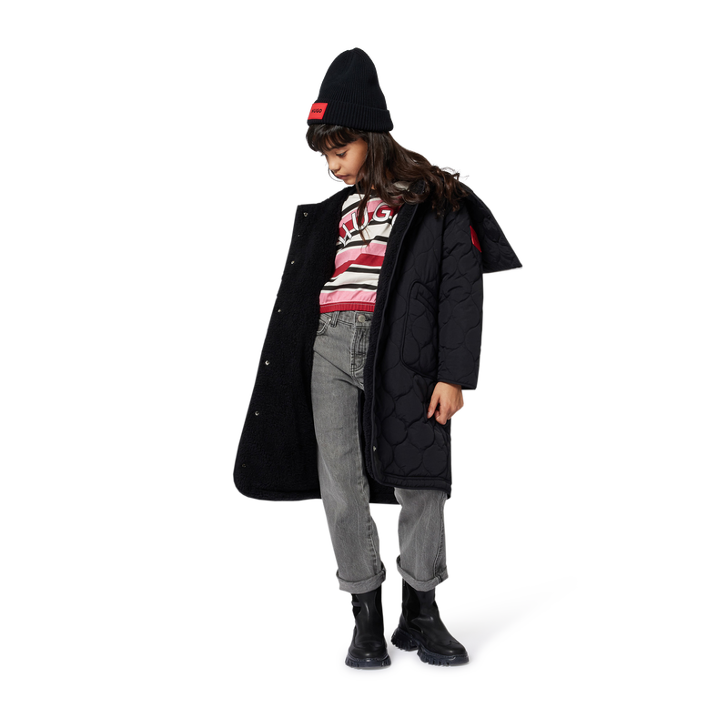Parka longue à capuche Hugo 
                        FILLE