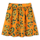 Jupe imprim&eacute;e en satin coton KENZO KIDS 
                    FILLE