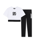 Ensemble Tee-shirt et legging DKNY 
                    FILLE