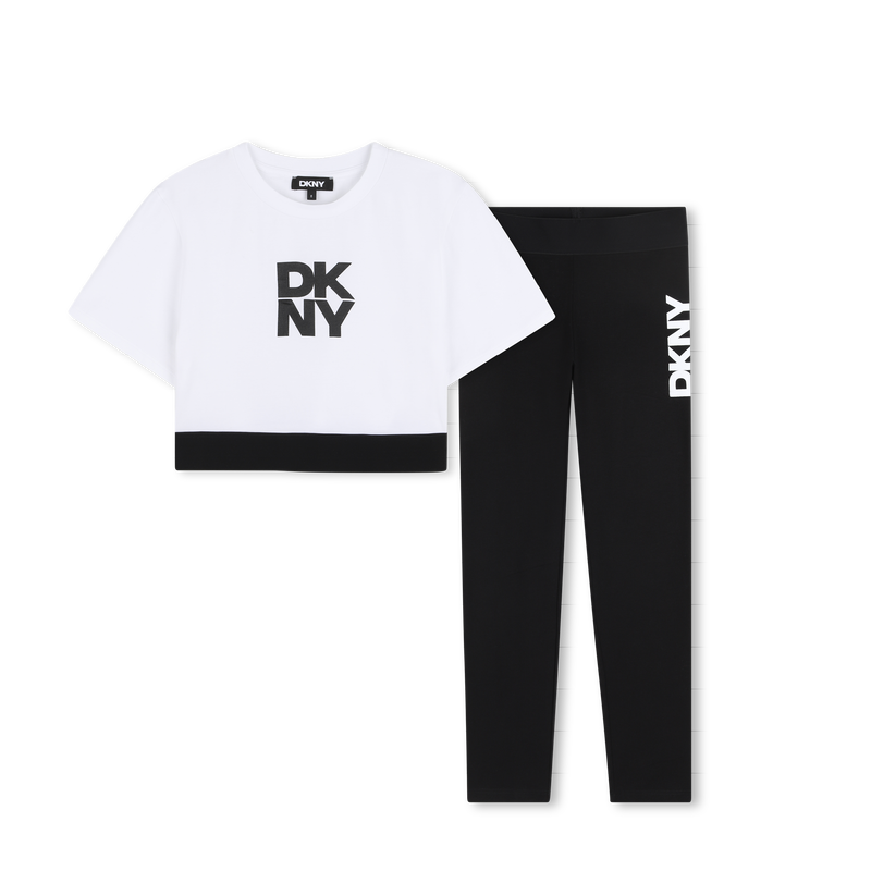 SET T-SHIRT EN LEGGING DKNY 
                        GIRL