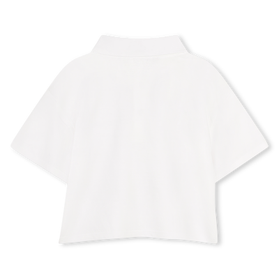 POLO &Agrave; MANCHES COURTES MARC JACOBS FILLE