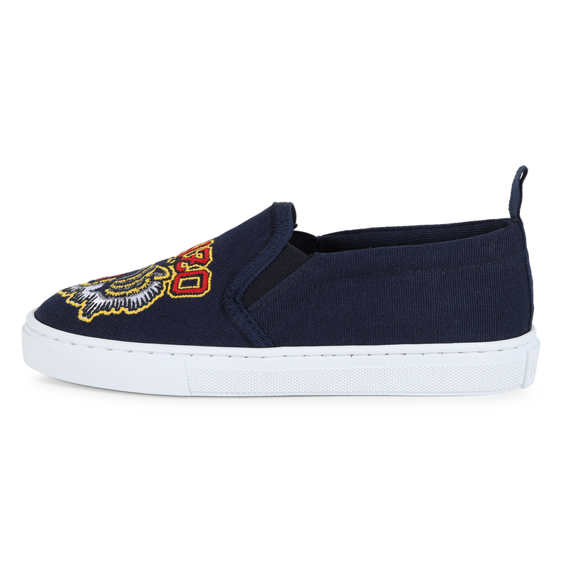 Schoenen met tijgerborduursel KENZO KIDS 
                        UNISEX