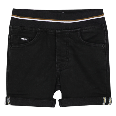 Short en jean &agrave; 5 poches BOSS GARCON