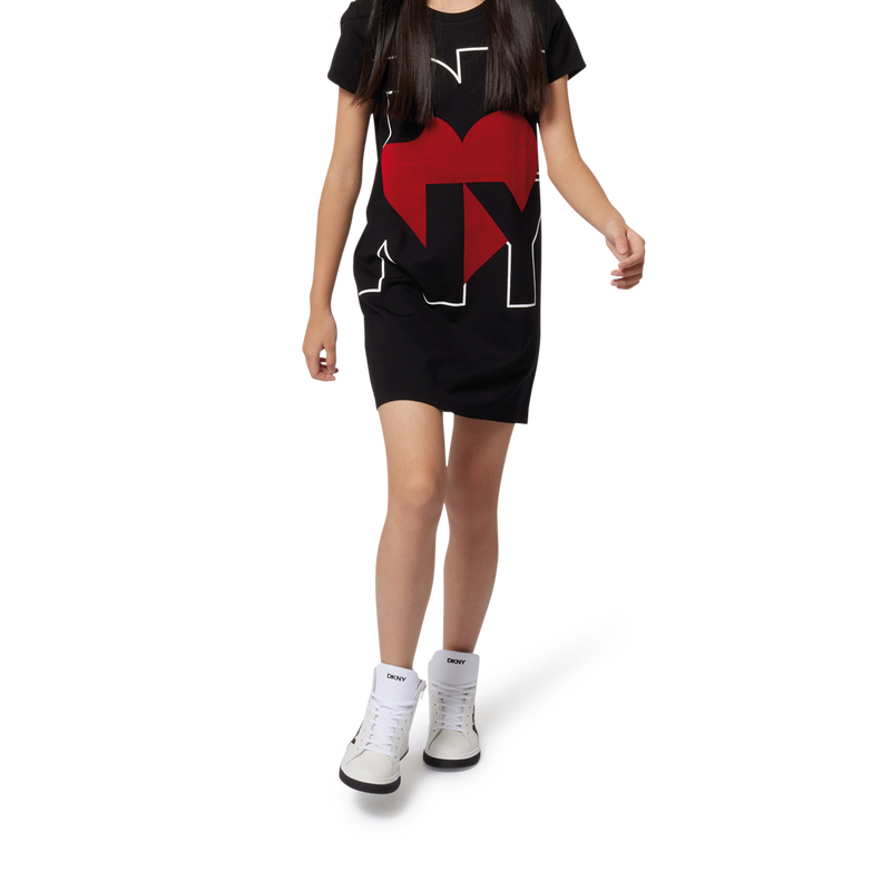 Robe &agrave; manches courtes DKNY 
                        FILLE