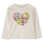 T-shirt &agrave; manches longues BILLIEBLUSH 
                    FILLE