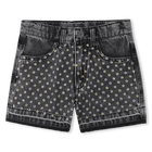 Short en jean avec strass MARC JACOBS 
                    FILLE