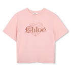 Tee-shirt manches courtes CHLOE 
                    FILLE