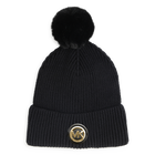 Bonnet &agrave; pompon, NOIR, hi-res