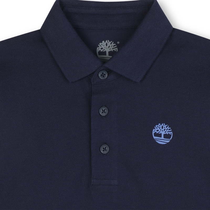 Katoenen poloshirt met korte mouwen TIMBERLAND 
                        BOY