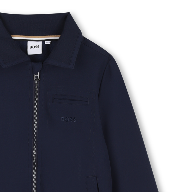 Synthetische stoffen cardigan BOSS 
                        BOY