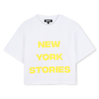 Tee-shirt ample a manches courtes DKNY 
                    FILLE