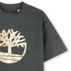 T-shirt imprim&eacute; logo relief TIMBERLAND 
                    GARCON