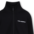 Hoodie met rits KARL LAGERFELD KIDS 
                    BOY