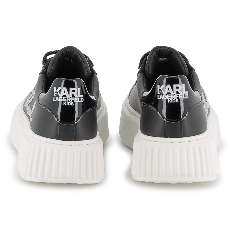 Baskets basse à lacets KARL LAGERFELD KIDS 
                        FILLE