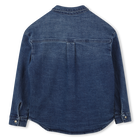 Chemise &agrave; manches longues en denim MICHAEL KORS 
                    FILLE