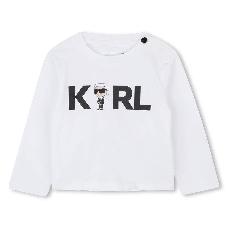 Set sweatshirt, broek en t-shirt KARL LAGERFELD KIDS 
                        BOY
