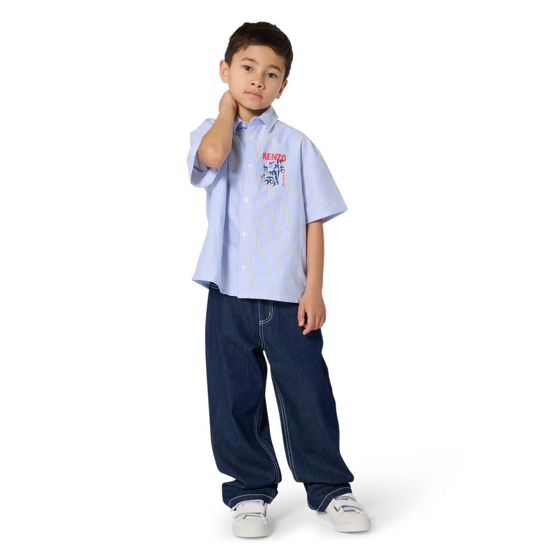 Jeans met rechte pasvorm KENZO KIDS 
                        BOY