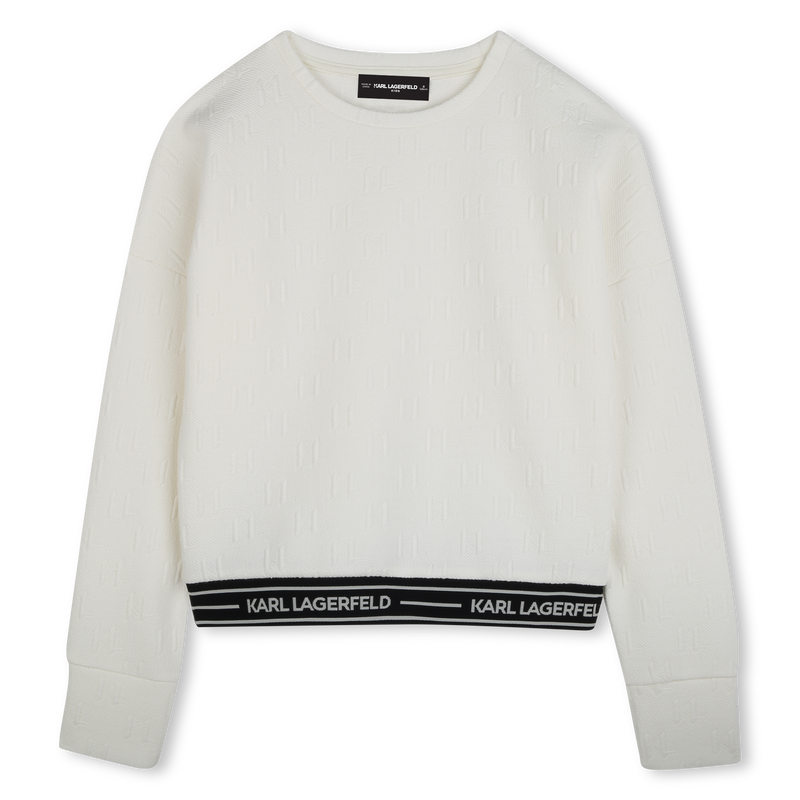 Sweater met lange mouwen KARL LAGERFELD KIDS 
                        GIRL