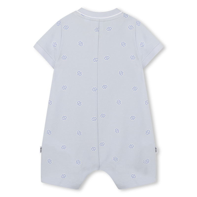 Combinaison-short imprim&eacute;e BOSS 
                        GARCON