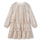 Robe volant&eacute;e orn&eacute;e de sequins BILLIEBLUSH 
                    FILLE