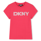 T-shirt met korte mouwen DKNY 
                    GIRL