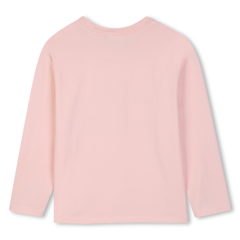 Tee-shirt manches longues KIDS AROUND 
                        FILLE