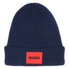 Bonnet tricot&eacute; HUGO 
                    UNISEXE