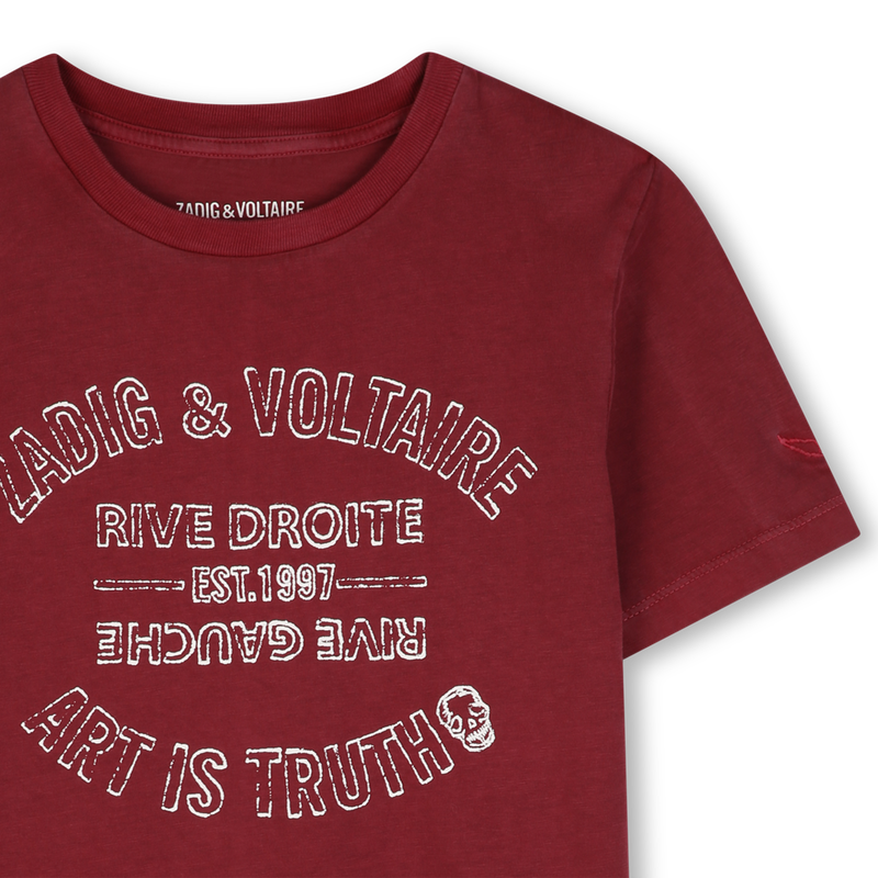 T-shirt met korte mouwen ZADIG VOLTAIRE 
                        UNISEX