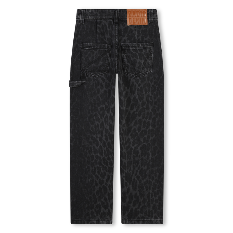 Jean &agrave; taille haute ajustable ZADIG & VOLTAIRE 
                        FILLE