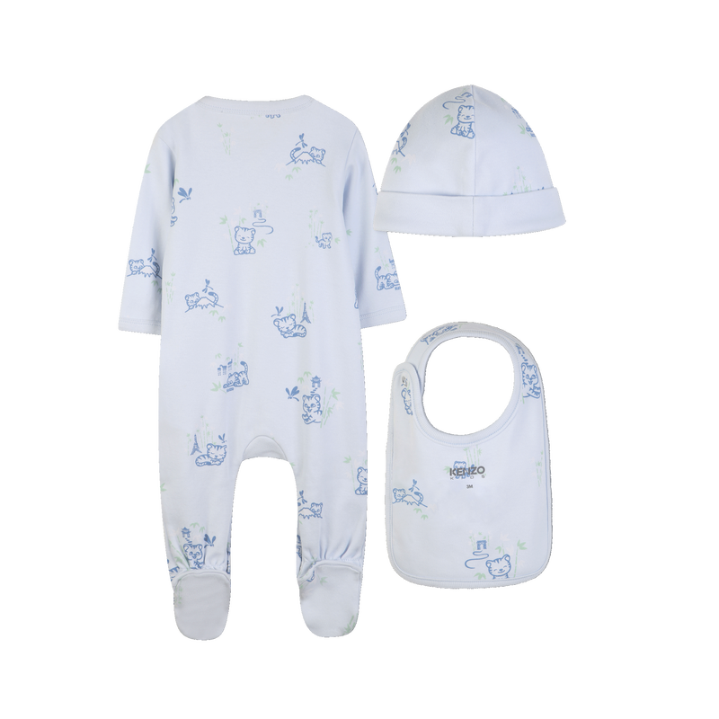 ENSEMBLE PYJAMA, BONNET ET BAVOIR KENZO KIDS 
                        GARCON