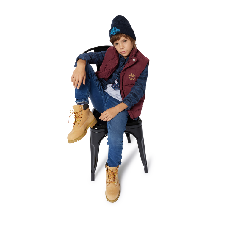 Surchemise &agrave; carreaux TIMBERLAND 
                        GARCON